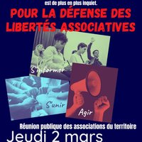 Pour la défenses des libertés associatives